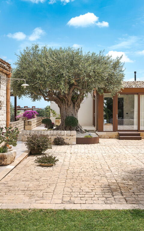 Corte Antigua: Außen, Balkon / Terrasse / Patio, Draussen