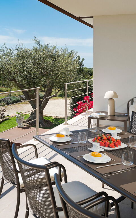 Corte Antigua: Außen, Balkon / Terrasse / Patio, Draussen, Garten