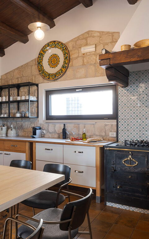 Corte Antigua: Esszimmer, Küche