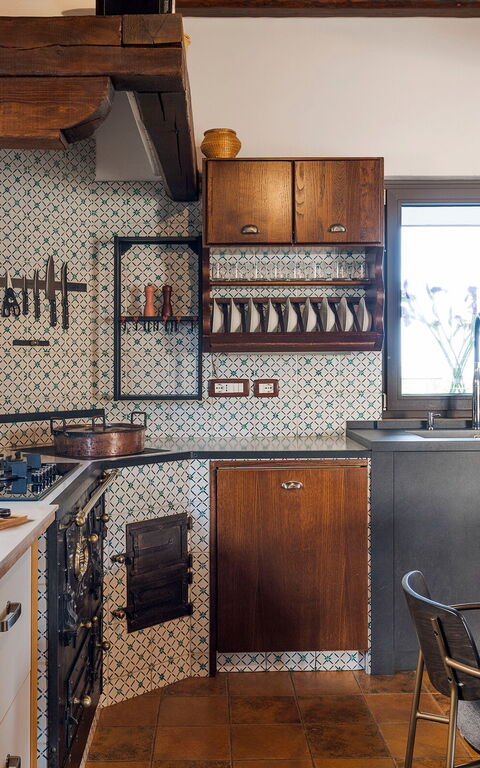 Corte Antigua: Esszimmer, Küche