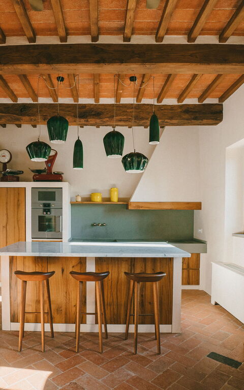 Villa Tenuta Casenuove: Küche