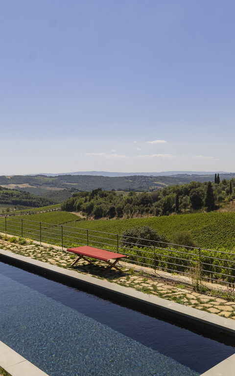 Villa Tenuta Casenuove: Ansichten, Außen, Draussen, Garten, Schwimmbad