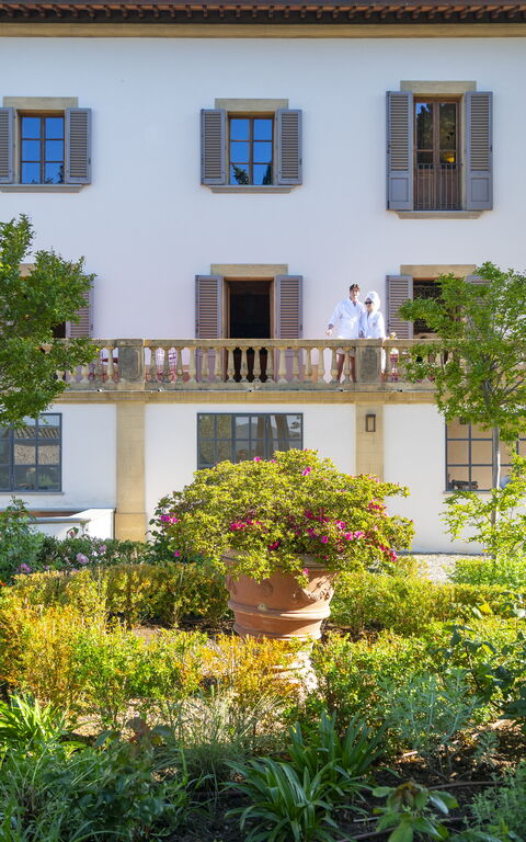 Villa Tenuta Casenuove: Außen, Draussen, Garten