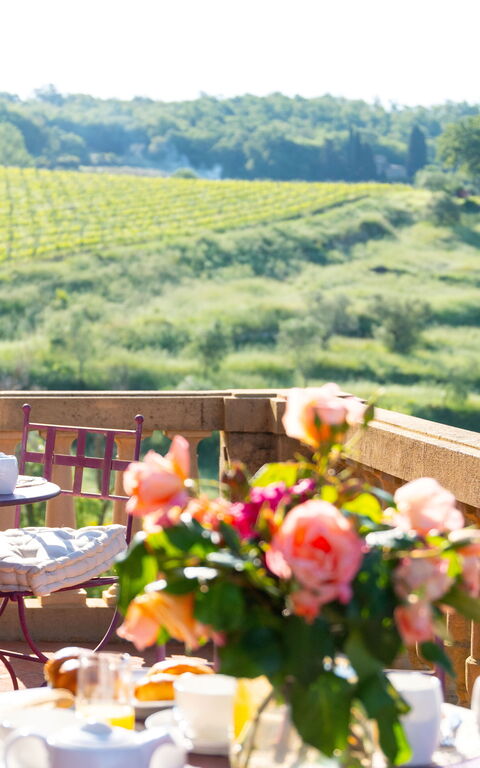 Villa Tenuta Casenuove: Ansichten, Außen, Balkon / Terrasse / Patio, Draussen