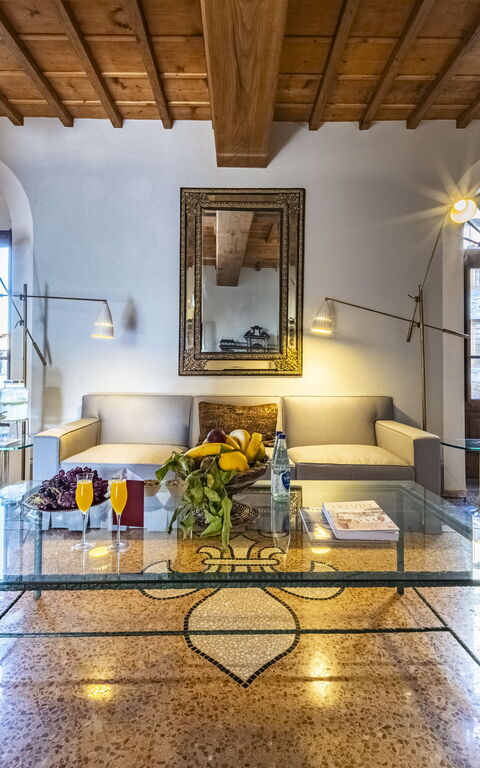 Villa Tenuta Casenuove: Wohnzimmer