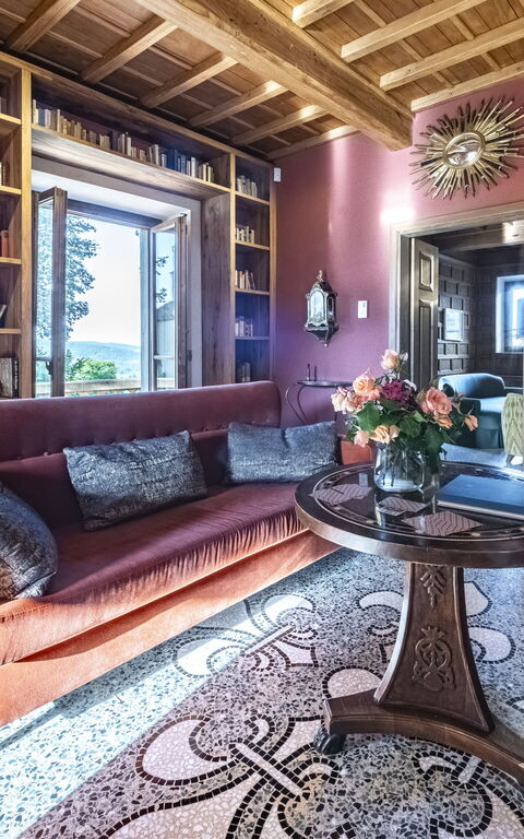 Villa Tenuta Casenuove: Wohnzimmer