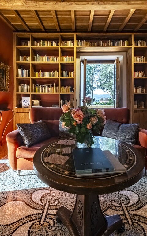 Villa Tenuta Casenuove: Wohnzimmer