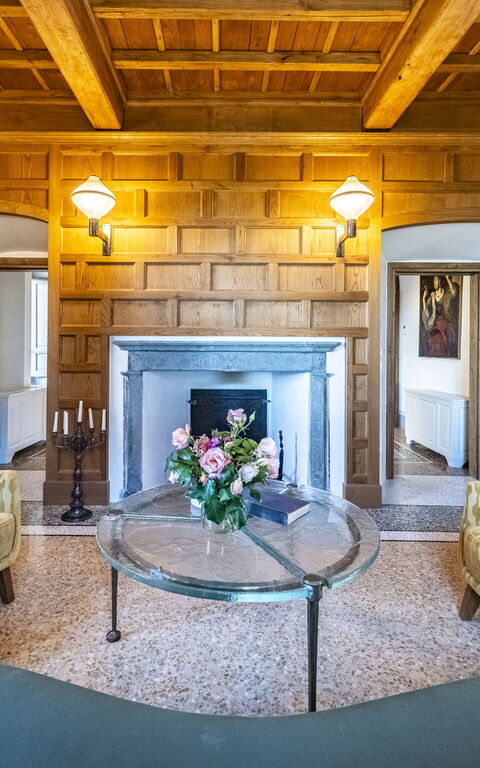 Villa Tenuta Casenuove: Wohnzimmer