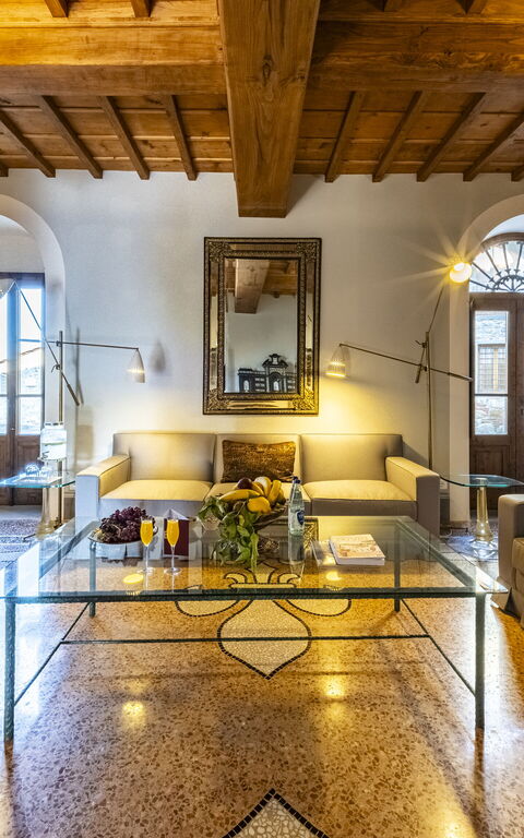 Villa Tenuta Casenuove: Wohnzimmer