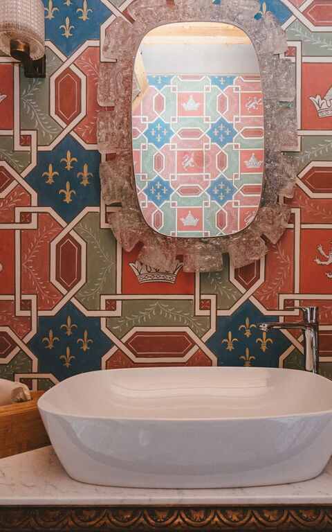 Villa Tenuta Casenuove: Bad