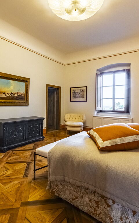 Villa Tenuta Casenuove: Schlafzimmer