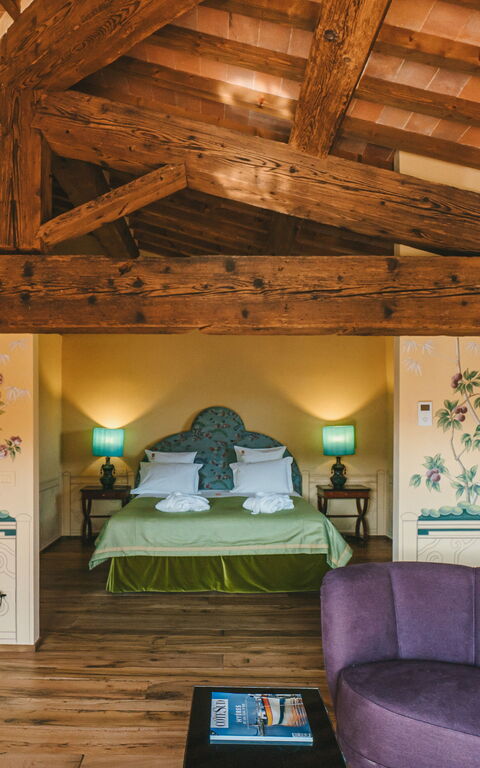 Villa Tenuta Casenuove: Schlafzimmer