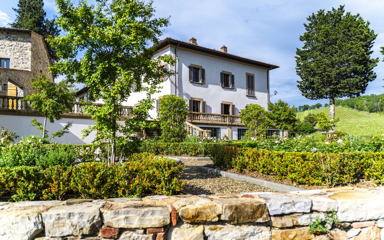 Villa Tenuta Casenuove: Garten