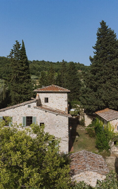 Podere Lupinati: Außen, Draussen