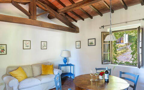 Unterkunft Granaio: Wohnzimmer