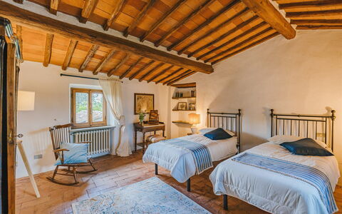 Unterkunft Corte: Schlafzimmer