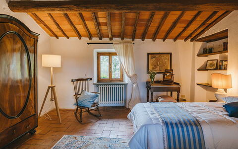 Unterkunft Corte: Schlafzimmer