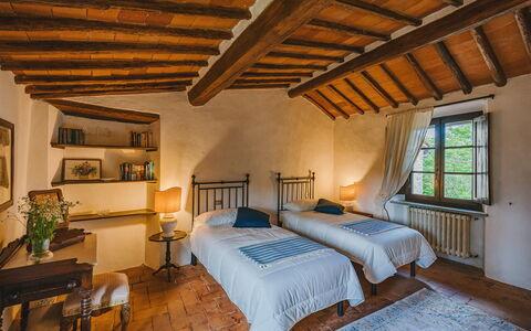 Unterkunft Corte: Schlafzimmer