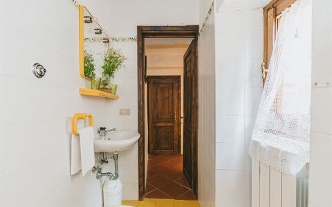 Unterkunft Corte: Bad