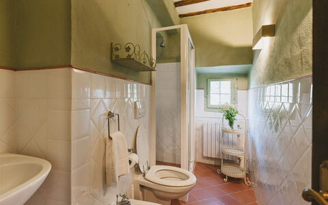 Unterkunft Colonica: Bad