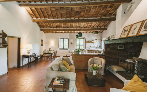 Unterkunft Colonica: Wohnzimmer