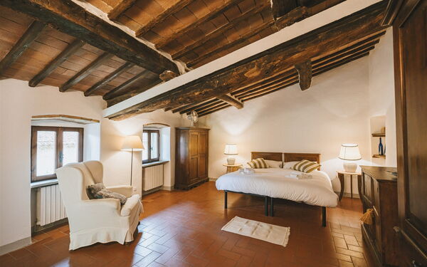 Unterkunft Loggetta: Schlafzimmer