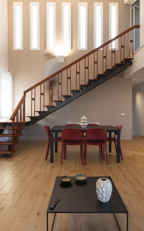 Villa Aversa: Esszimmer, Wohnzimmer