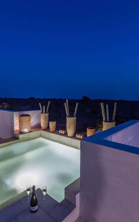 Villa Perla Del Sud: Außen, Draussen, Whirlpool