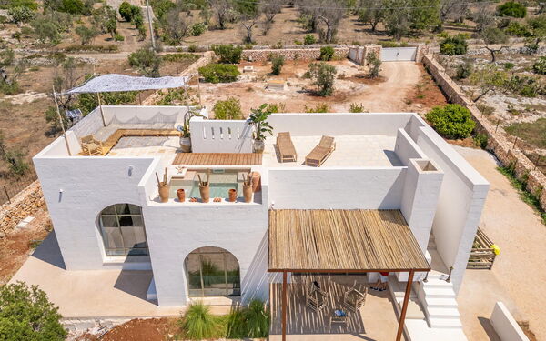 Villa Perla del Sud: Ansichten, Außen, Balkon / Terrasse / Patio, Draussen