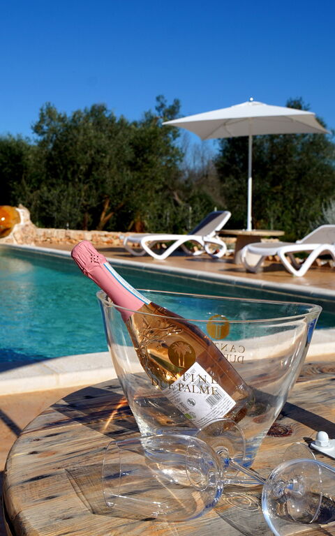 Trullo Samanta: Außen, Draussen, Schwimmbad