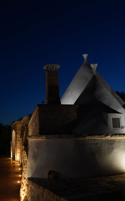Trullo Samanta: Außen, Draussen
