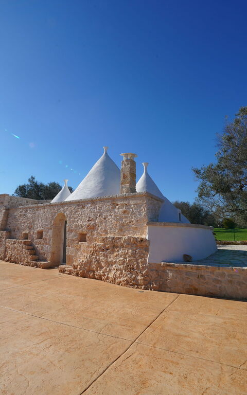 Trullo Samanta: Draussen, Garten