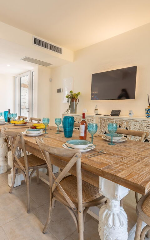 Villa Regina Sul Mare: Esszimmer