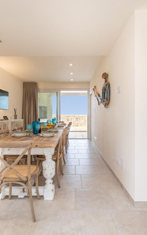 Villa Regina Sul Mare: Esszimmer