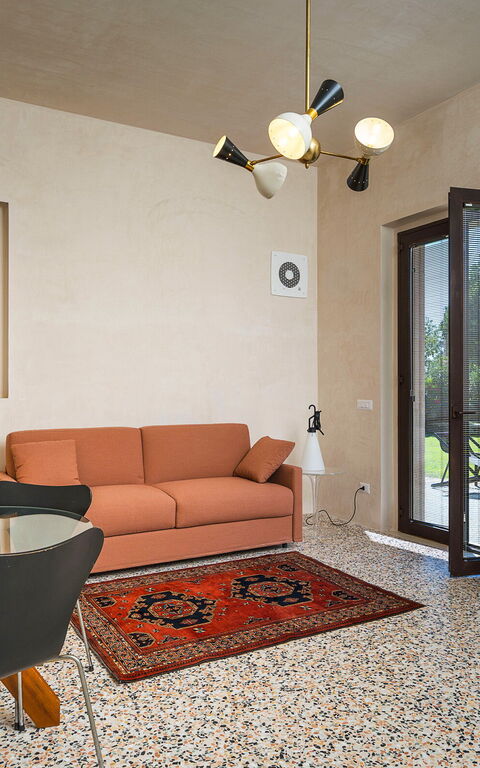 Dimora Spinazzella: Küche, Wohnzimmer