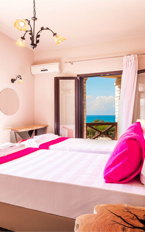 Villa Irida: Schlafzimmer