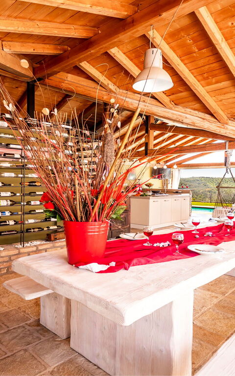 Villa Irida: Balkon / Terrasse / Patio