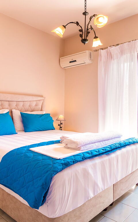 Villa Irida: Schlafzimmer