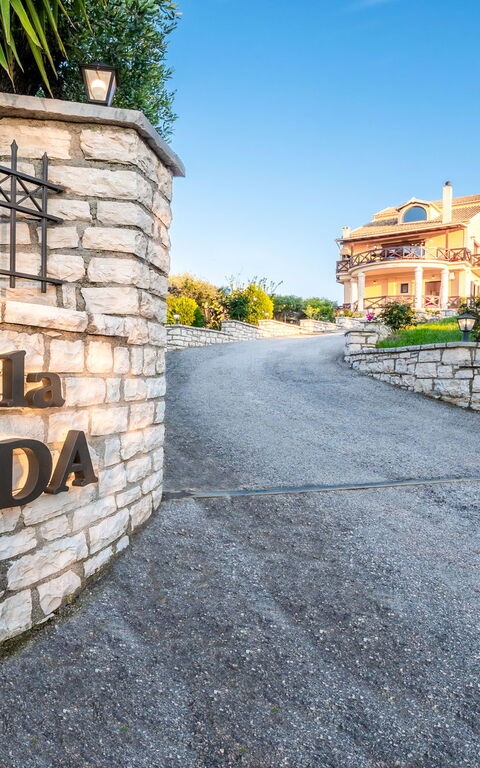 Villa Irida: Haupteingang