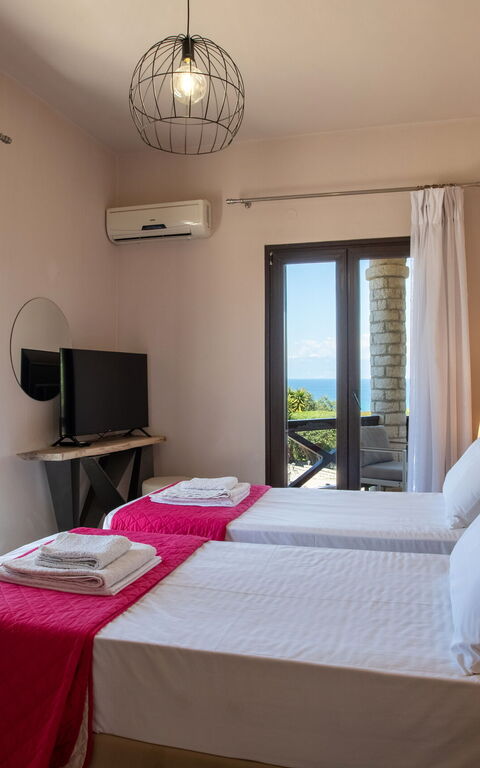 Villa Irida: Schlafzimmer