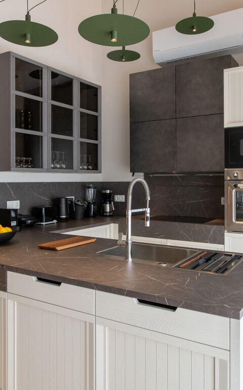 Villa Eleas Ikos: Küche