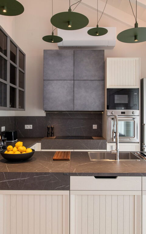 Villa Eleas Ikos: Küche