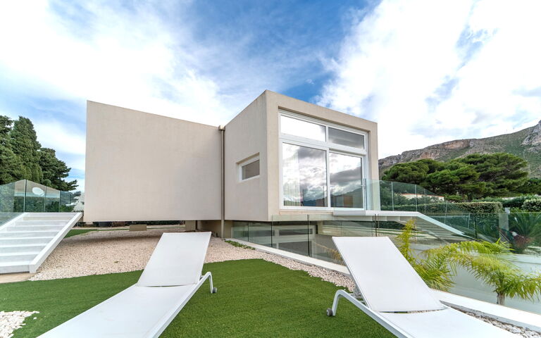 Villa Pizzolungo: Außen, Draussen