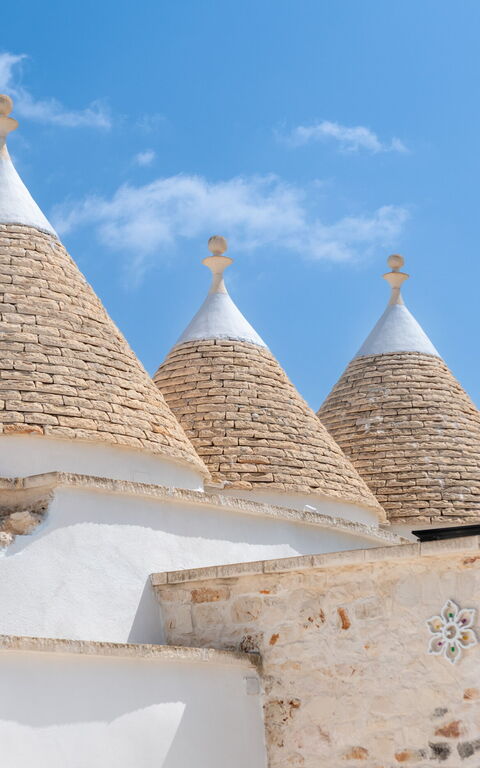 Trulli di Luccio: Außen, Ausstattung