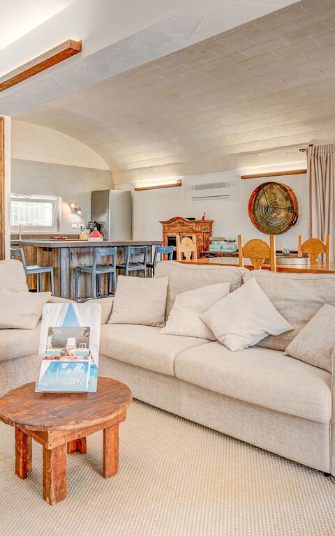 Trulli di Luccio: Wohnzimmer