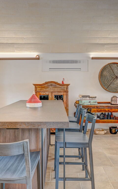 Trulli di Luccio: Esszimmer, Küche