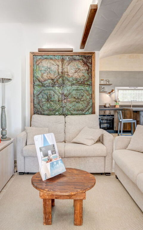 Trulli di Luccio: Wohnzimmer