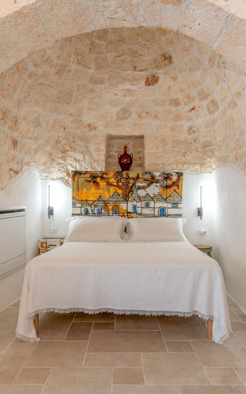 Trulli di Luccio: Schlafzimmer