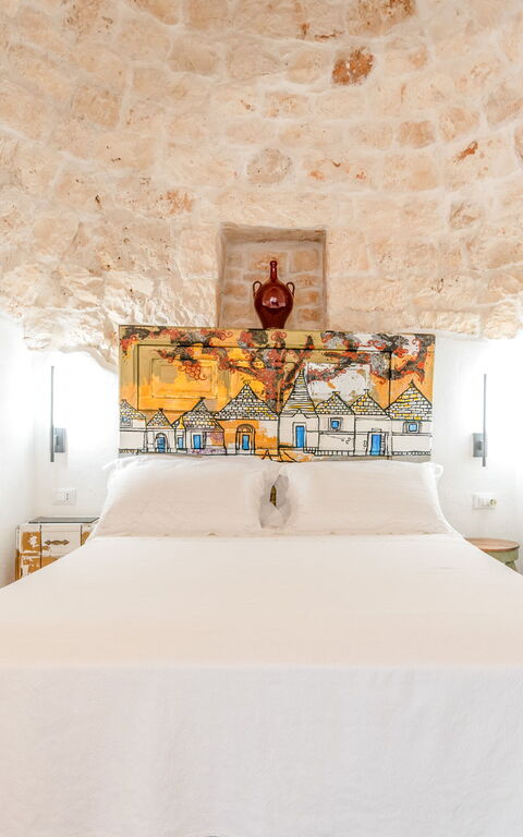 Trulli di Luccio: Schlafzimmer