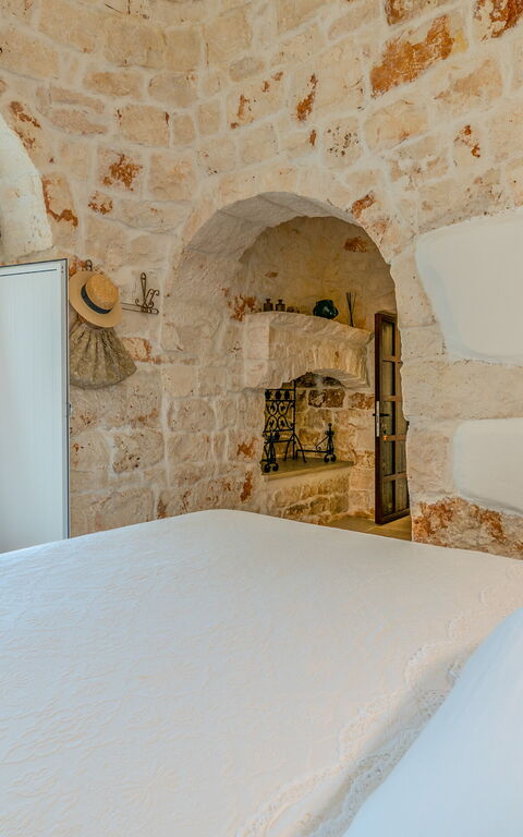 Trulli di Luccio: Schlafzimmer